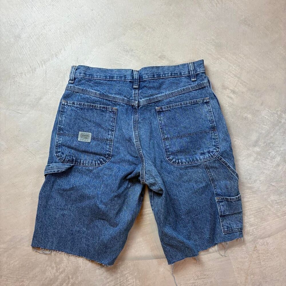 Lee Men's Blue and Navy Shorts - Picture 2 of 6